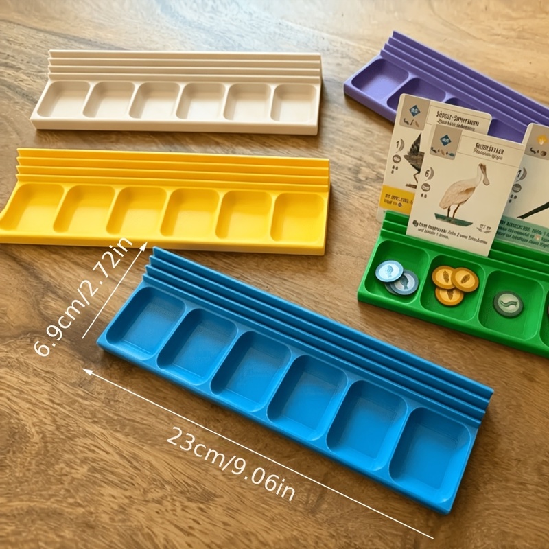 Board Game Store - Çift Amaçlı Masa Oyunu Düzenleyici Tepsi,