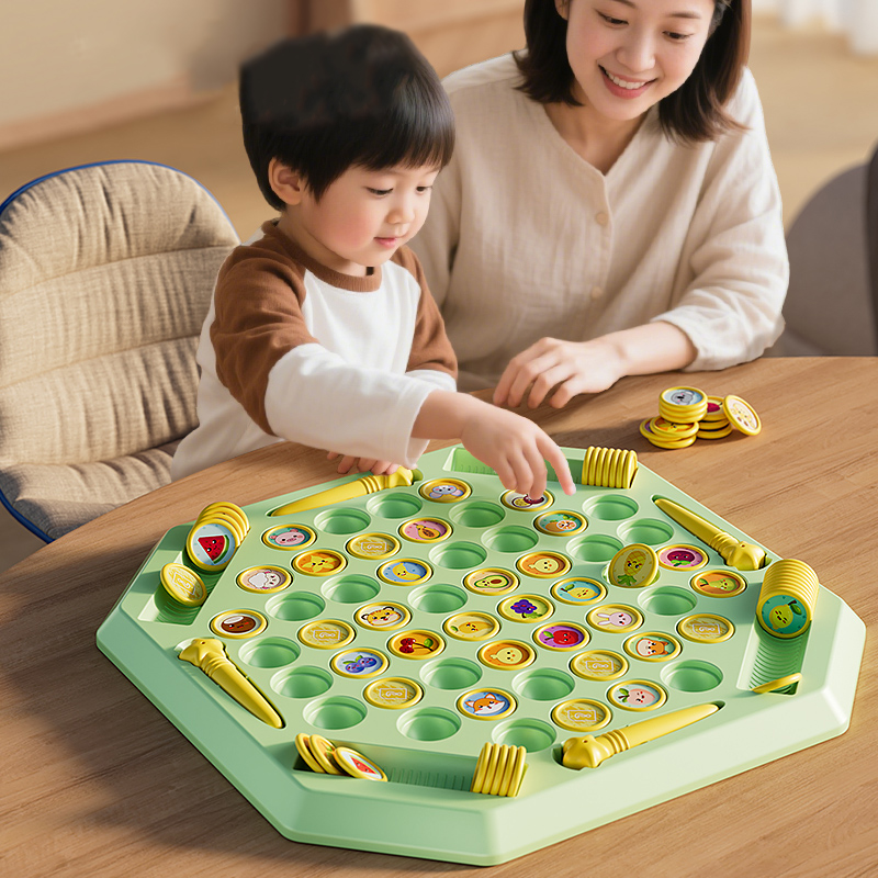 Board Game Flip 7 - Hayvan Çevirme Satranç Eğlenceli Hafıza Oyunu