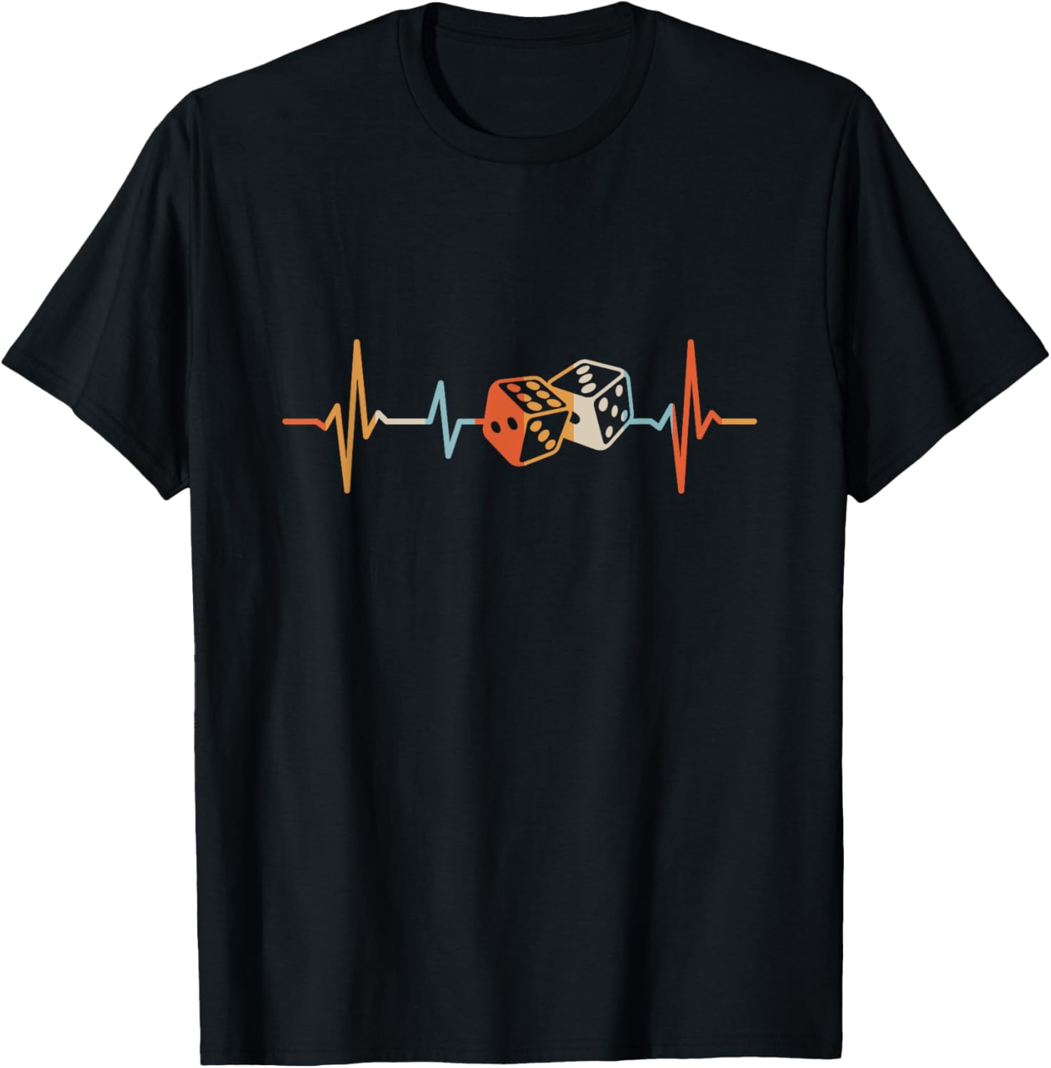 Board Game Vintage - Masa Oyunu Kalp Atışı Zar T-Shirt