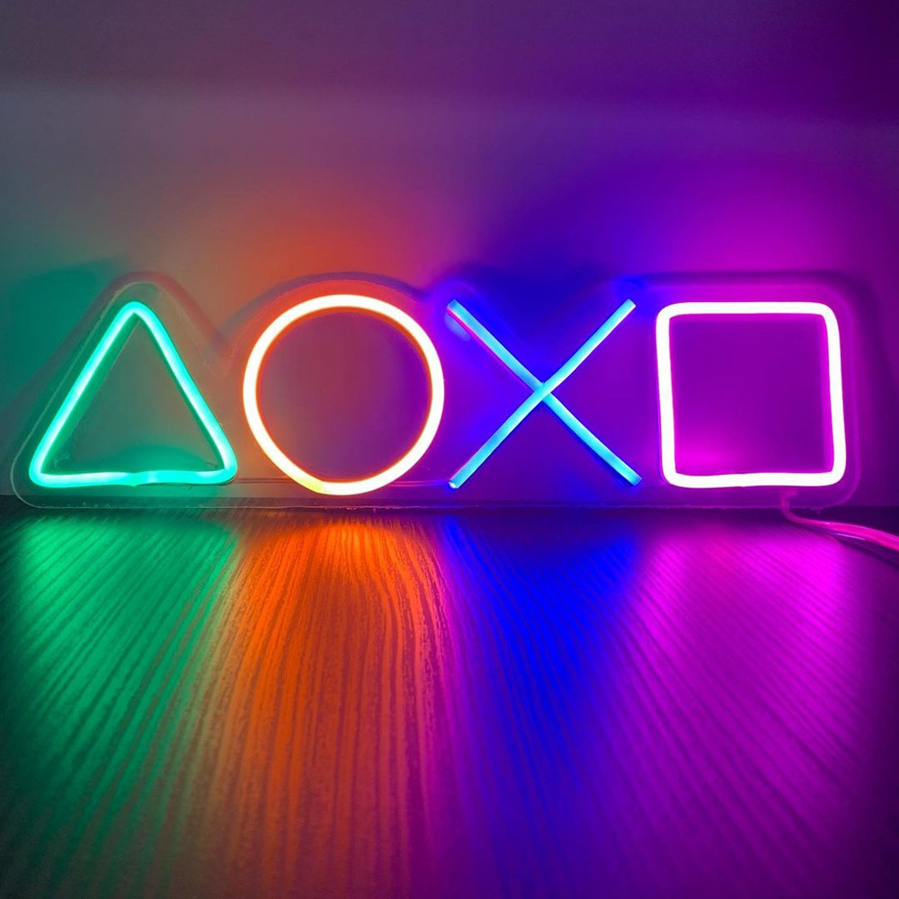 Board Game Store - LED Neon Burcu Işıkları Yaratıcı Duvar