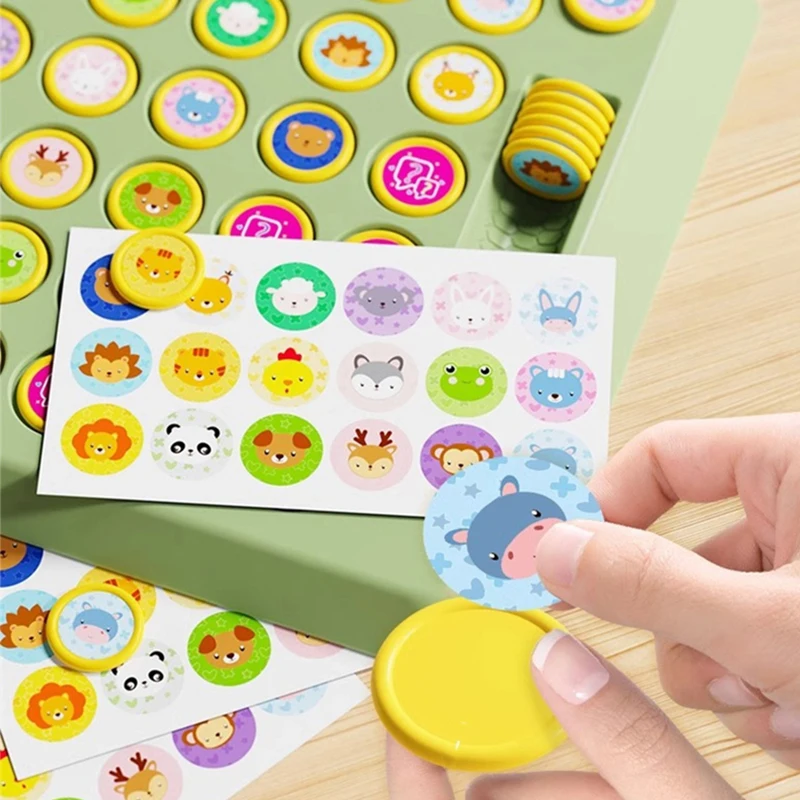 Board Game Flip 7 - Bellek Çevirme Satranç Tahtası Oyunu Çocuklar