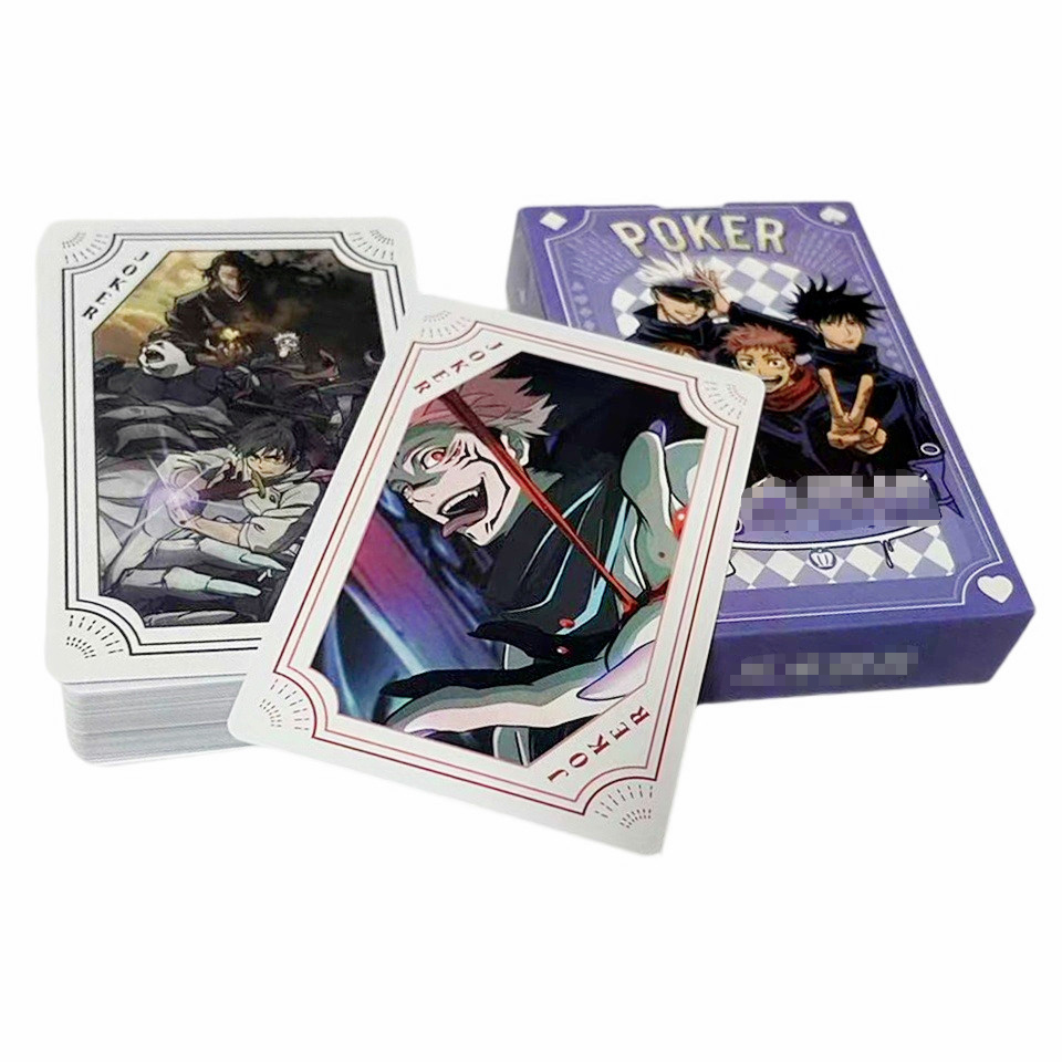 Board Game Ideas - Jujutsu Kaisen Poker Kartları Oynama Masa