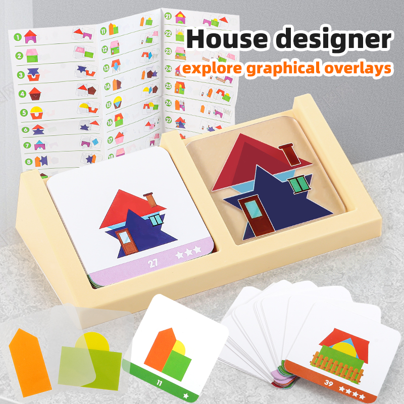 Board Game Design - Çocuk Evi Tasarımcısı, Masa Oyunları, Geometrik