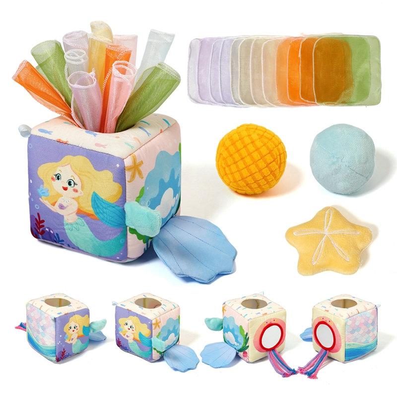 Board Game Nature - Bebek Montessori Oyuncak pamuk Sihirli Doku