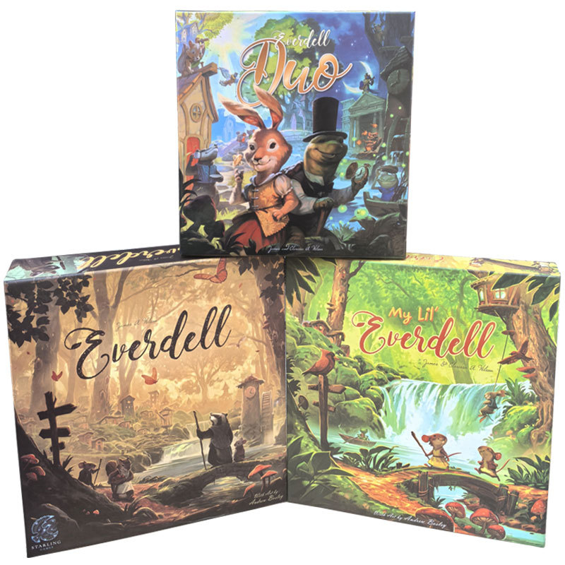 Board Game English For Kids - Fantezi Hayvan Şehri Strateji Masa Oyunu