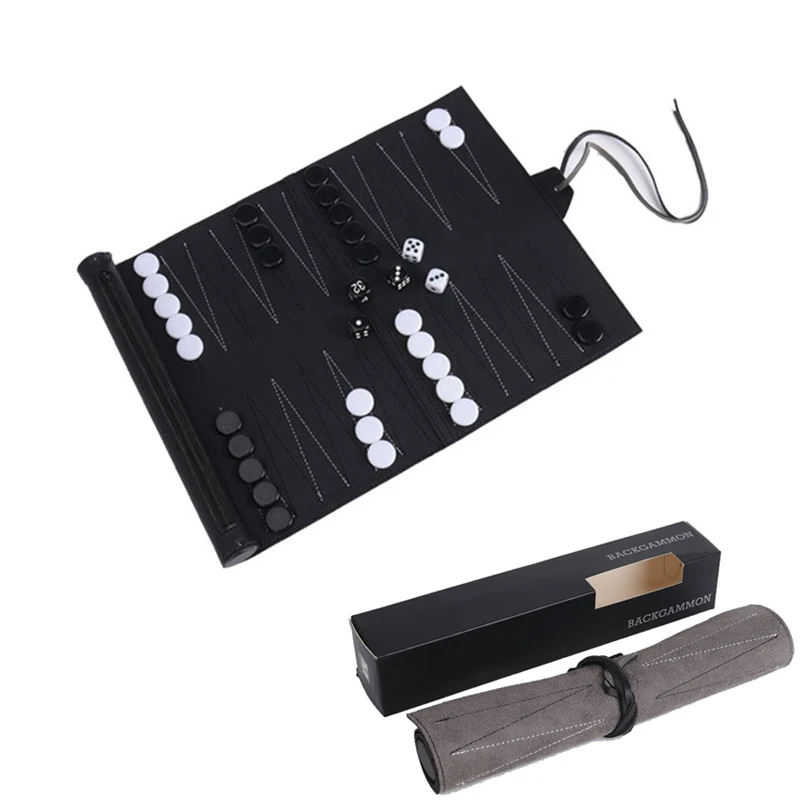 Board Game Vantage - Roll Up Tavla Setleri Taşınabilir Seyahat