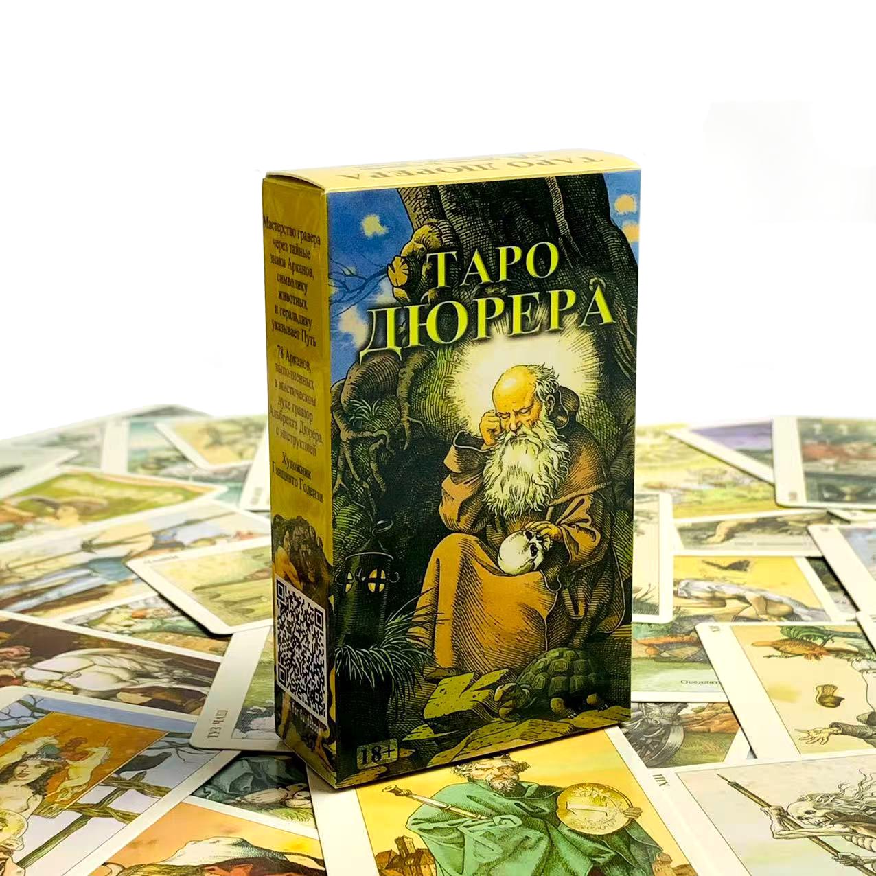 Board Game Design - Rus Tarot Kartları Aile Partisi Eğlence