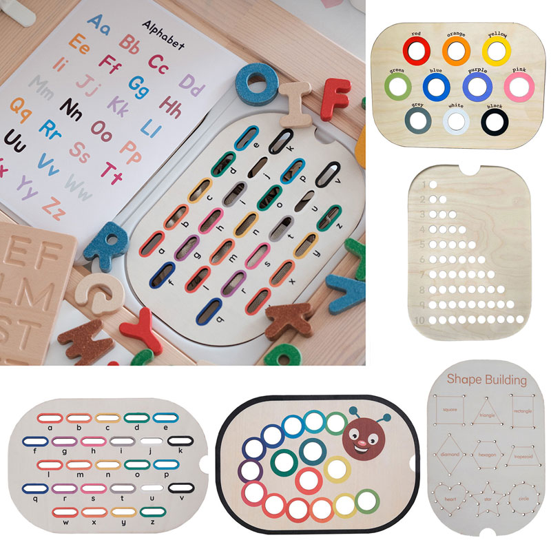 Board Game Nature - Çocuk Montessori Oyunları Güzel Hareket Eğitimi
