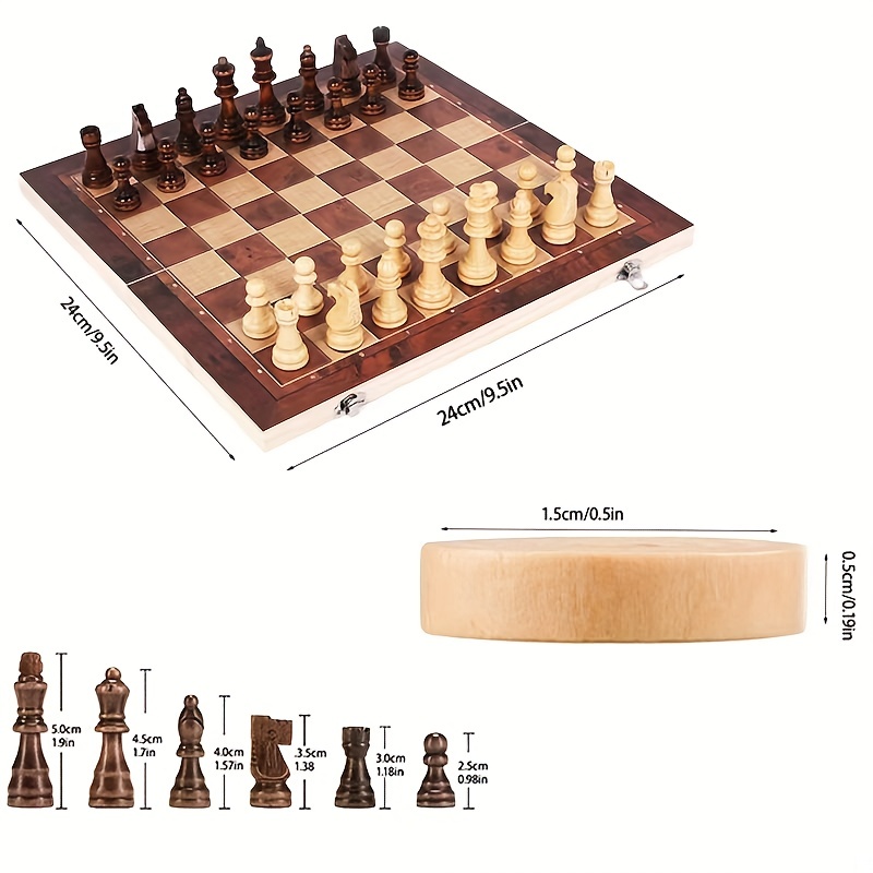 3'ü 1 Arada Satranç Tahtası, K - Board Game Vantage incelemesi ve fiyatı