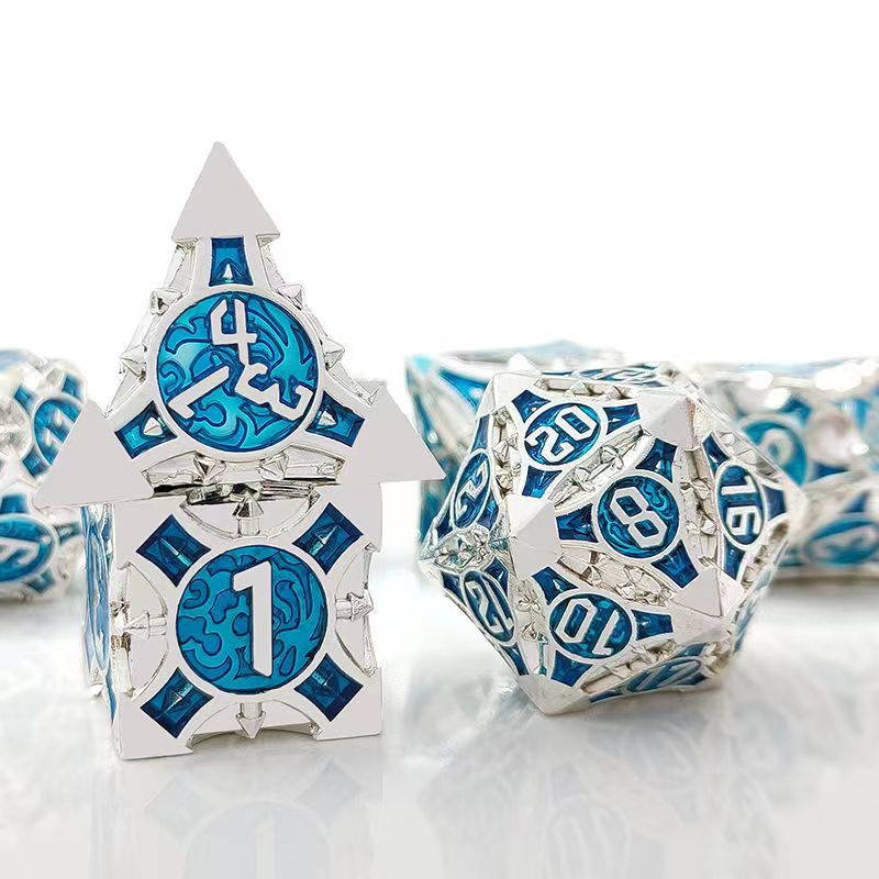 7 adet Cosplay D4-D20 DND piri - Dice Set Polyhedral incelemesi ve fiyatı