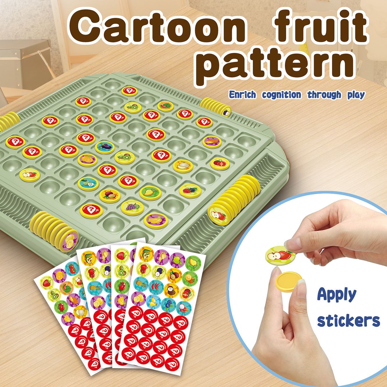 Meyve Çevirme Satranç Hafıza M - Board Game Flip 7 incelemesi ve fiyatı