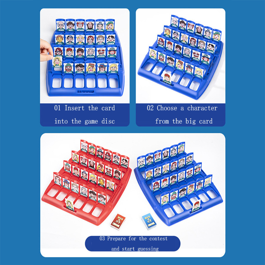 Bilin bakalım ben kimim Masa O - Board Game Who Is It incelemesi ve fiyatı