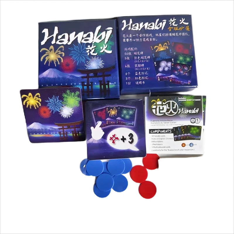 Hanabi İşbirliği Kart Oyunu |  - Board Game Room incelemesi ve fiyatı