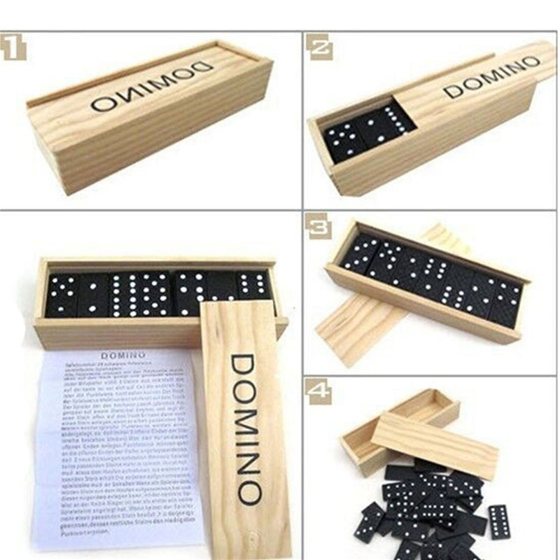 28 adet/takım ahşap Domino mas - Board Game Ideas incelemesi ve fiyatı