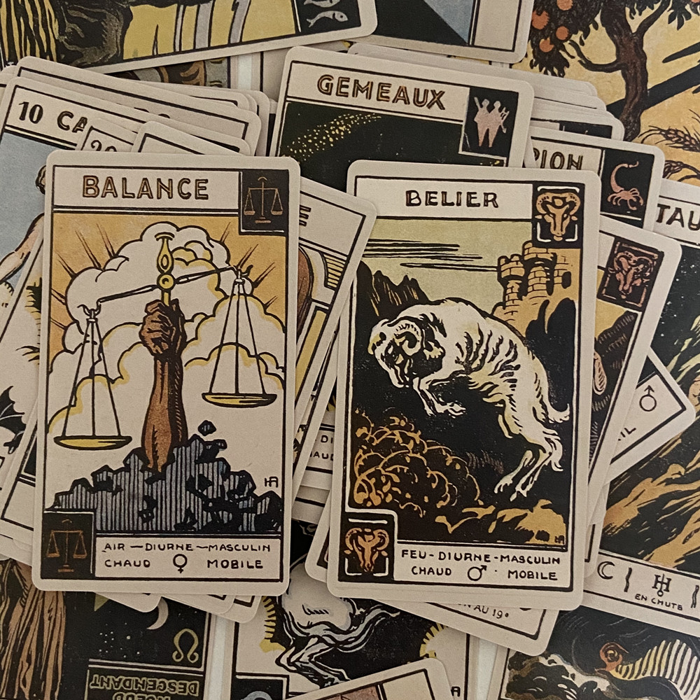 vintage zodiac oracle cards 48 - Board Game Vintage incelemesi ve fiyatı