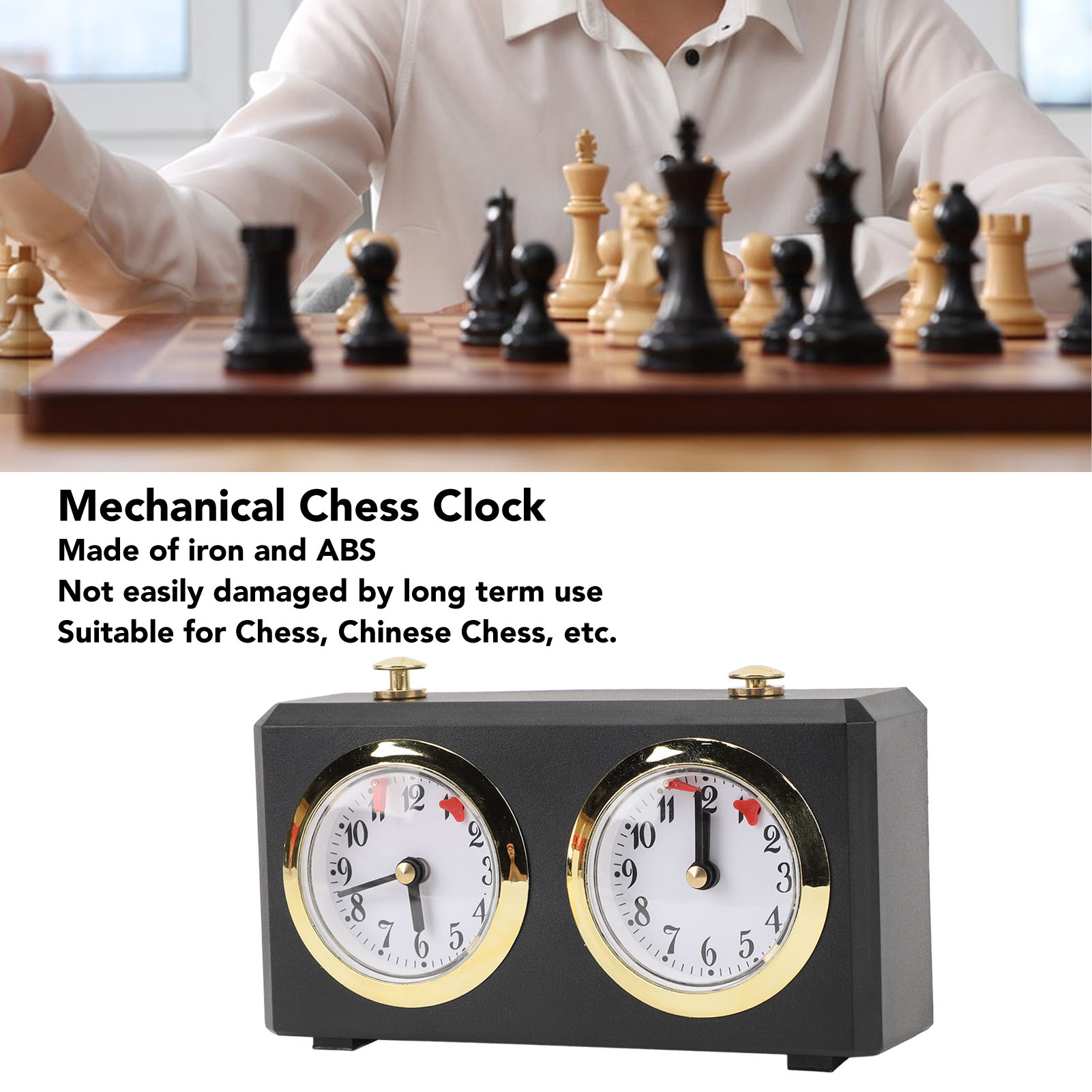Analog Satranç Saati Basıncı A - Board Game Vantage incelemesi ve fiyatı