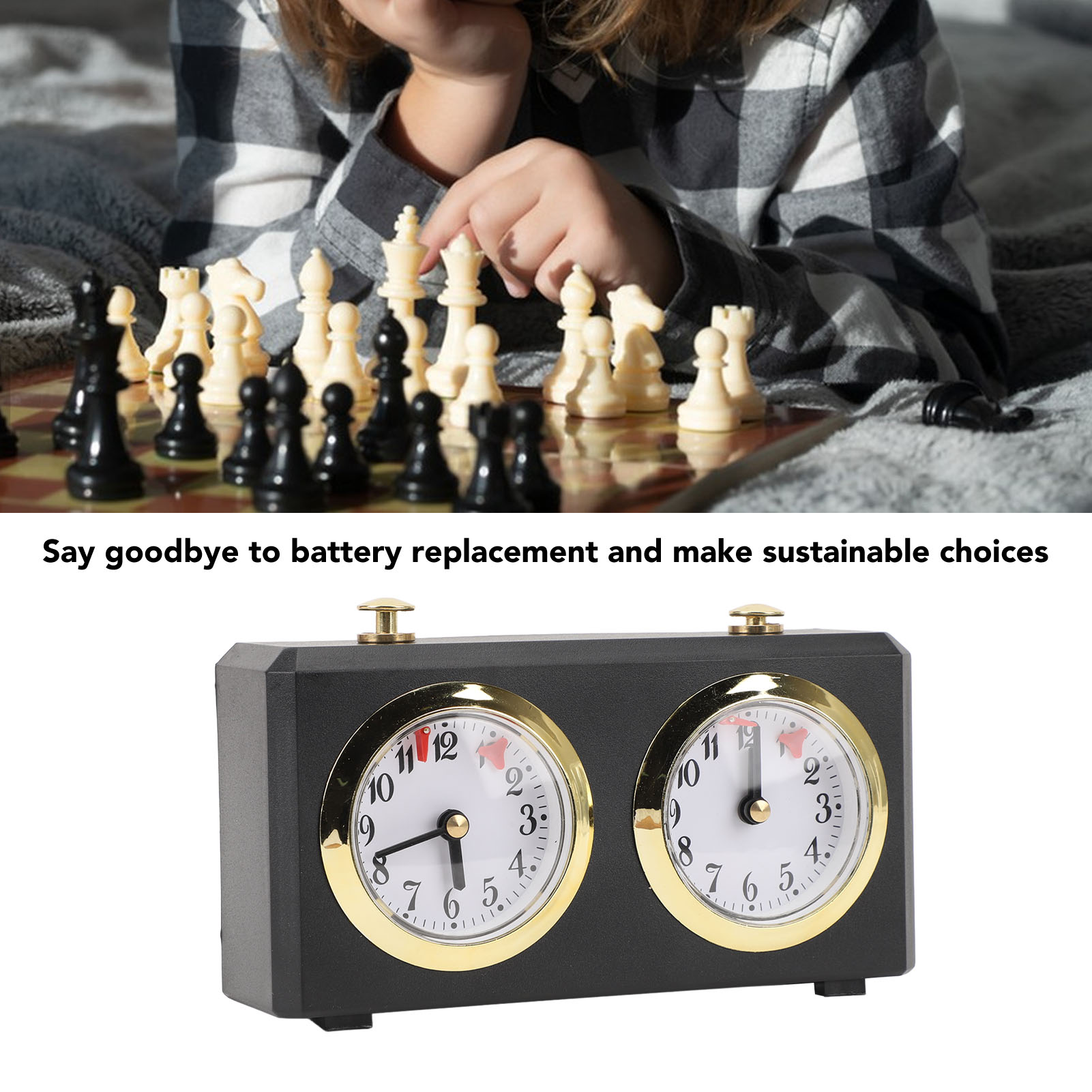 Analog Satranç Saati Basıncı A - Board Game Vantage incelemesi ve fiyatı