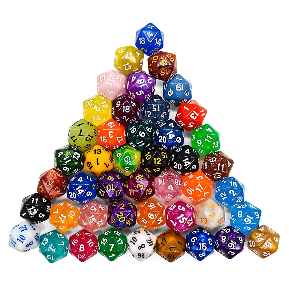 60 adet çok taraflı zar karışı - Board Game Dnd incelemesi ve fiyatı