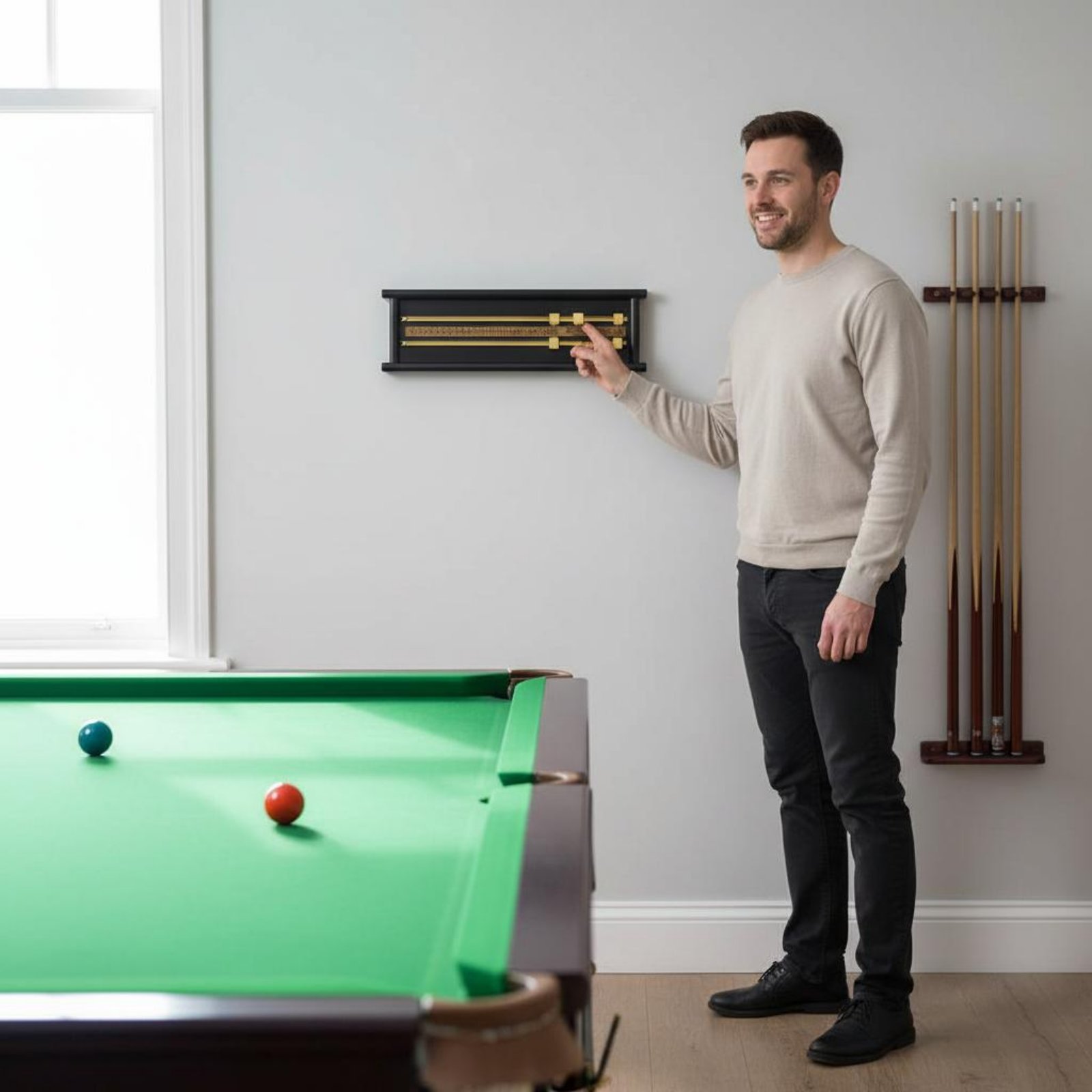 Ahşap Snooker Skor Tablosu Çif - Board Game Room incelemesi ve fiyatı
