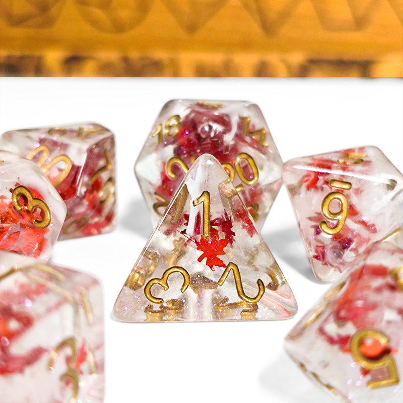 7 adet DND zar şeffaf reçine s - Dice Set Polyhedral incelemesi ve fiyatı