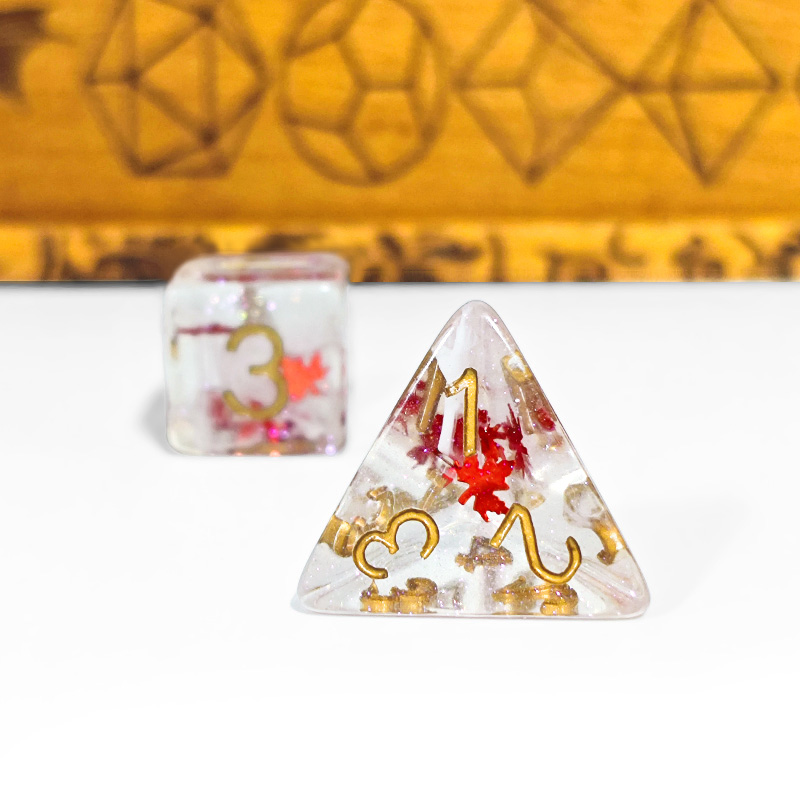 7 adet DND zar şeffaf reçine s - Dice Set Polyhedral incelemesi ve fiyatı