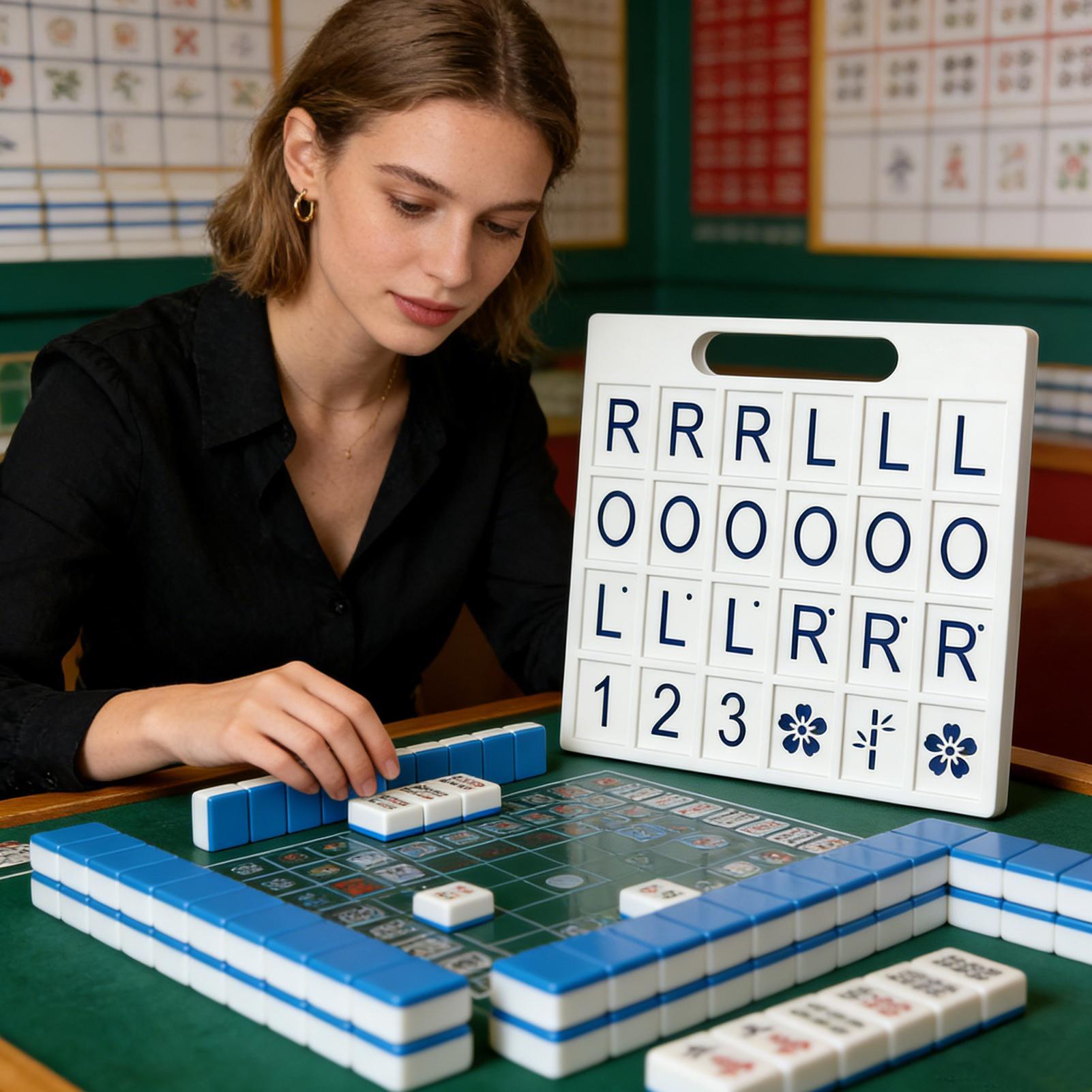 Solo Mahjong Tahtası 24 Yuvalı - Board Game Room incelemesi ve fiyatı