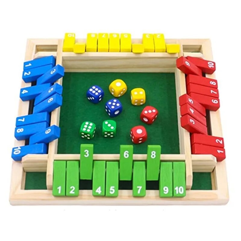 Ahşap Zar Masa Oyunu 4'lü Oyun - Board Game Dnd incelemesi ve fiyatı